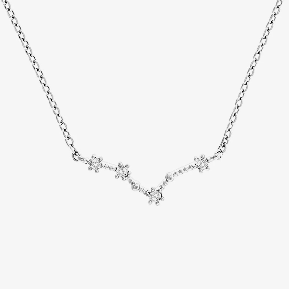 NEW- Pavoi Silver Pisces Necklace